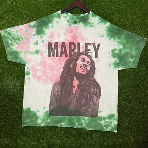 Ziggy Marley Rock Tour Tie-dye T-shirt, size 2XL